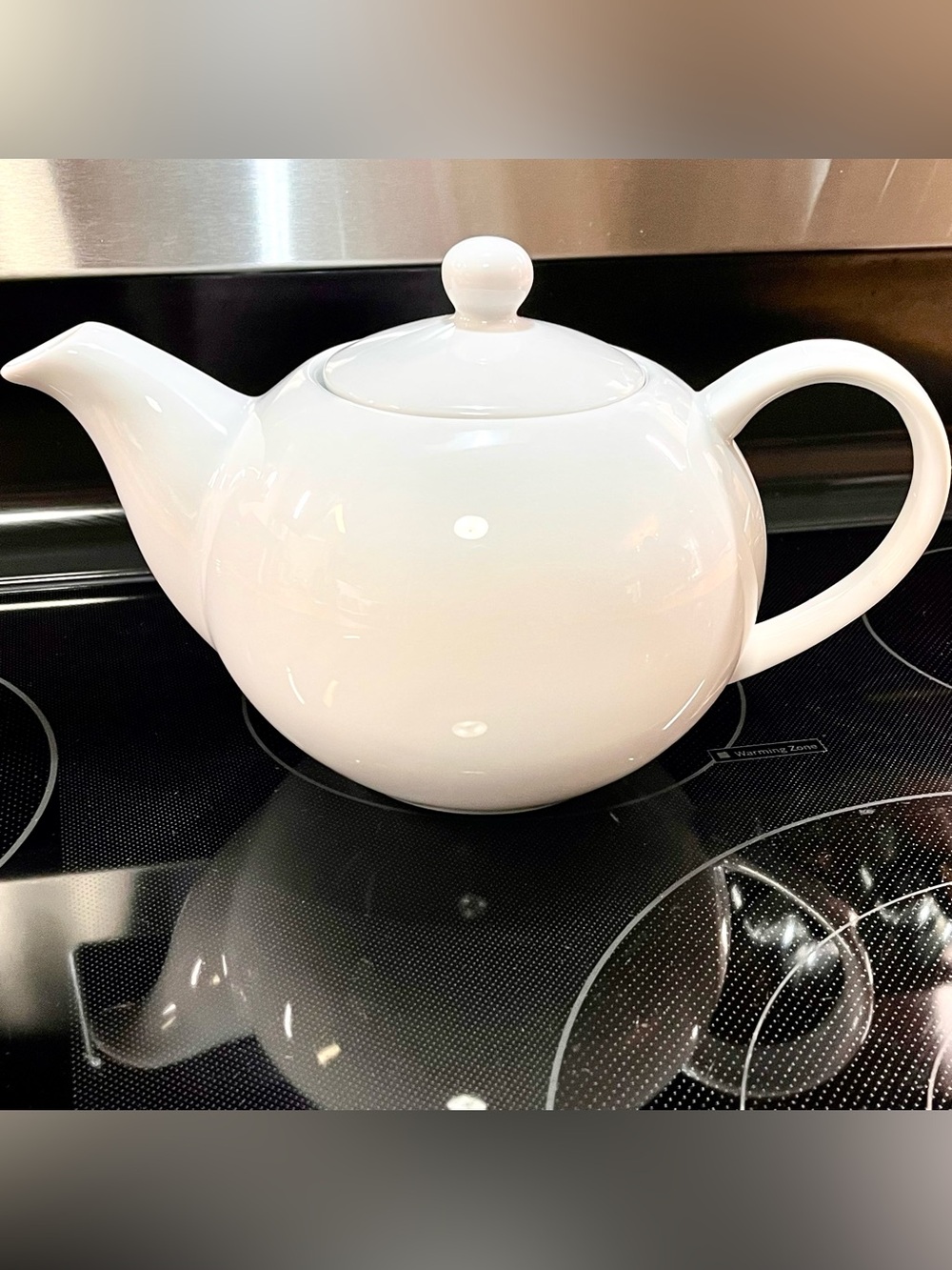 Classic White Ceramic Teapot 6 Cup Johnson Brothers